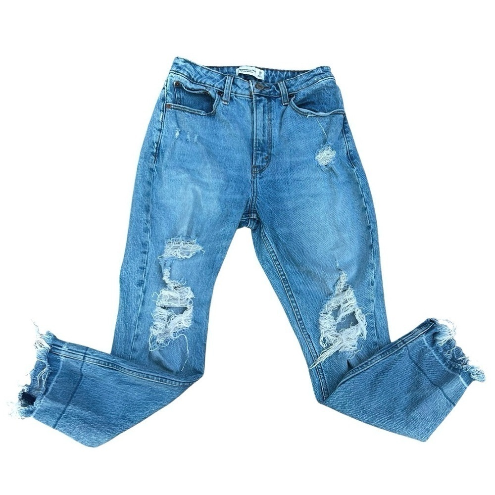 Abercrombie Curve Love High Rise Mom Jeans - Size
26/2